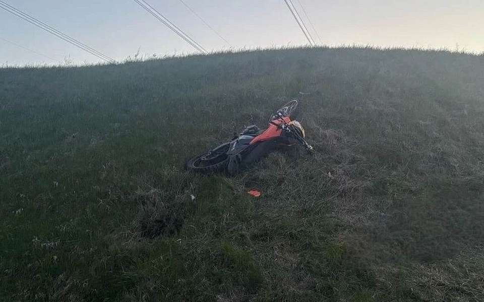 Молодой мотоциклист разбился насмерть в высохшем речном русле под Воронежем
