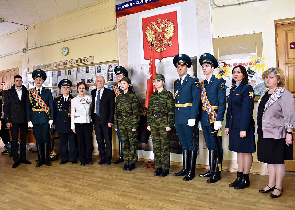 В Ленинском районе стартовала военно-патриотическая акция «Равнение на Знамя Победы»