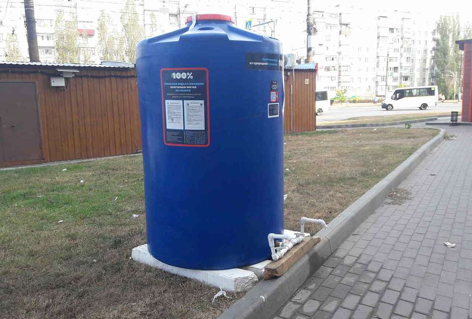 Стали известны точки подвоза воды в Воронеже на период её отключения из-за ремонта