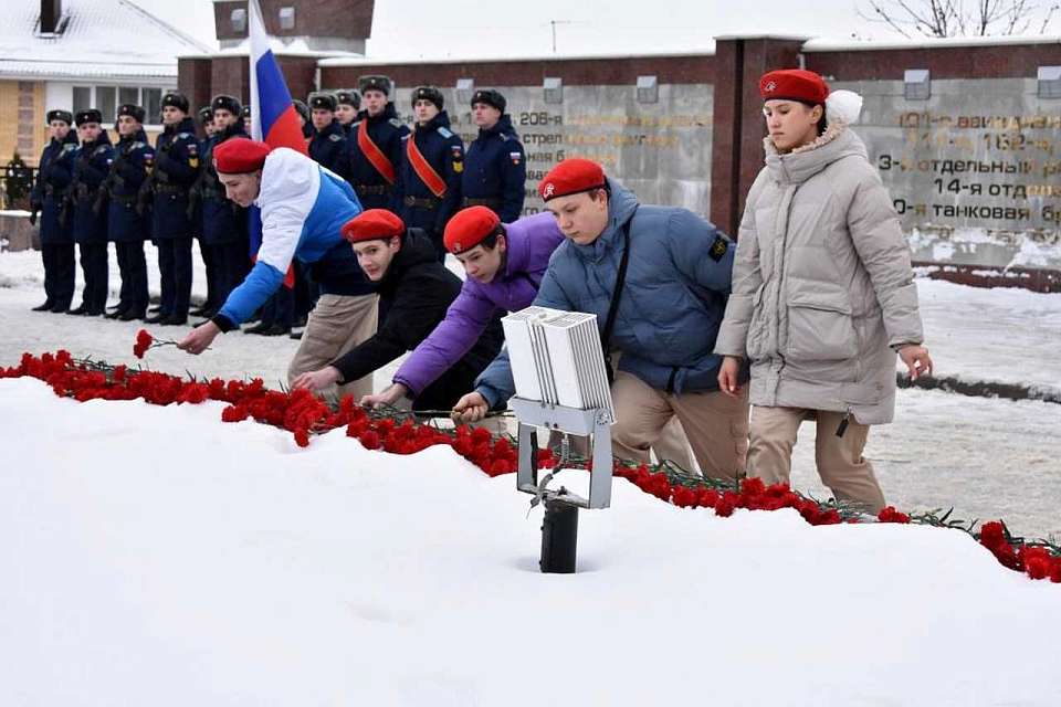 В Ленинском районе отметили День освобождения Воронежа