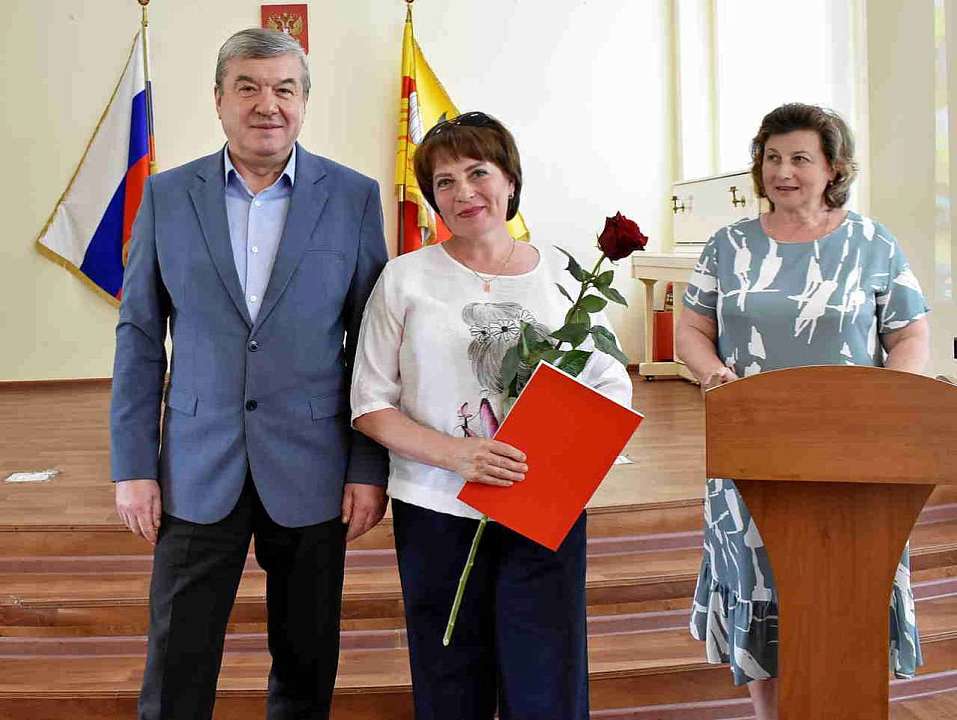 В Ленинском районе чествовали рыцарей милосердия