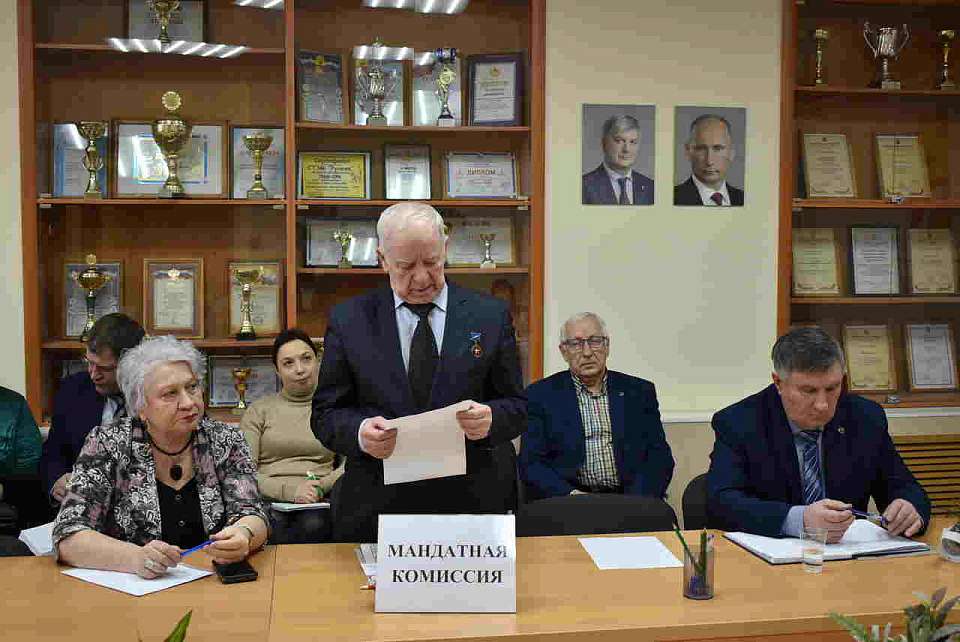 В Центральном районе избран новый председатель совета ветеранов – Валерий Митрофанович Лихачев