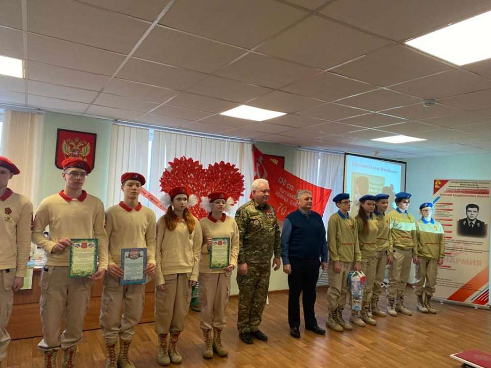 В управе Левобережного района прошла историко-краеведческая и литературная гостиная «Имена Героев в наших сердцах»