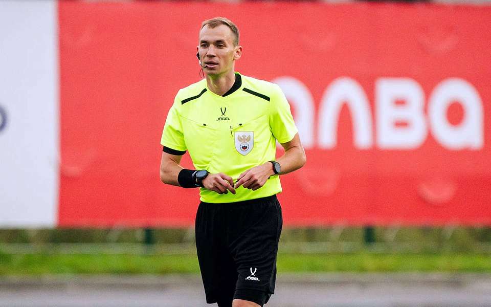 Антон Сидорин назначен рефери поединка воронежского «Факела» с московским «Торпедо»