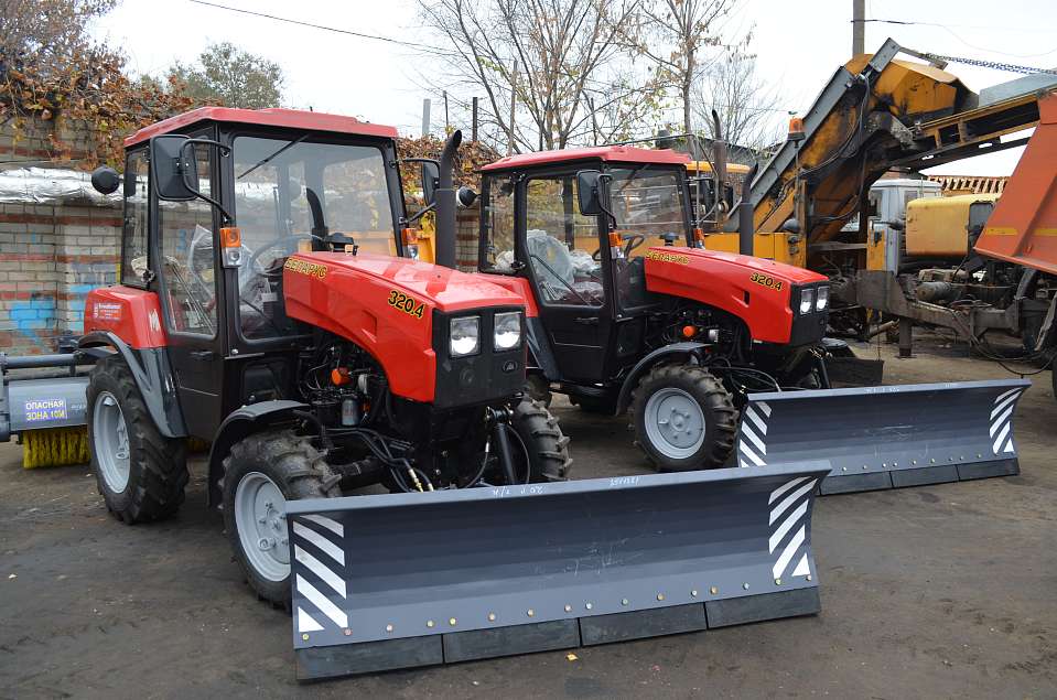 Комбинат благоустройства Левобережного района Воронежа пополнился новой техникой