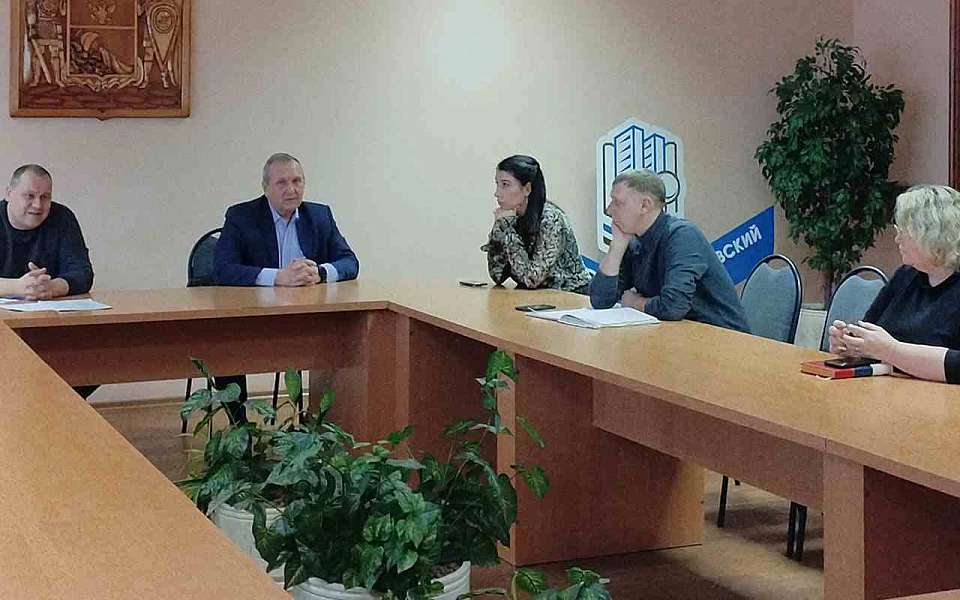 В управе Коминтерновского района состоялось заседание эвакуационной комиссии