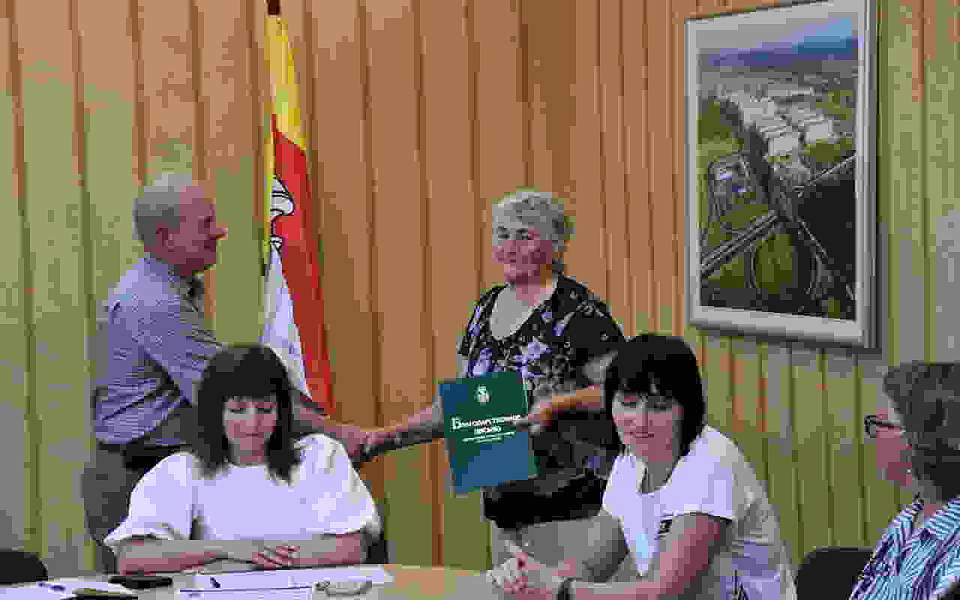 Председателей комитетов ТОС Железнодорожного района наградили за активную работу