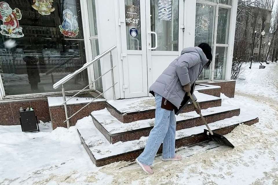 Управа района проверяет состояние входных групп объектов торговли