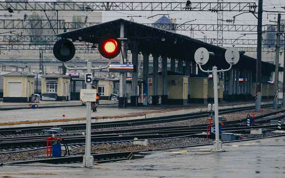 Выбился из графика поезд Воронеж – Москва из-за снегопада