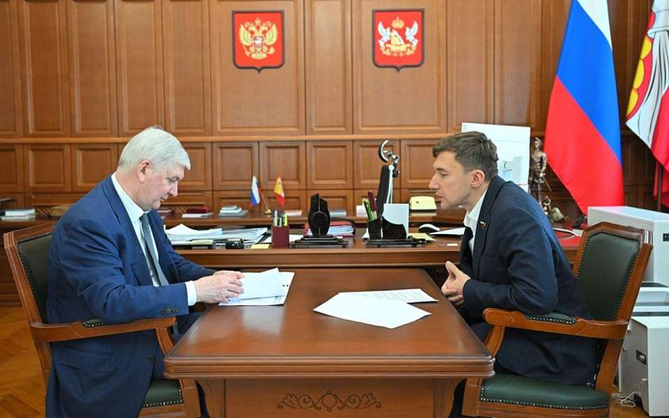 Проект «Шахматы для СВОих» представили воронежскому губернатору