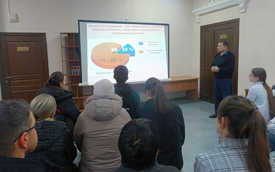 В Коминтерновском районе проходят занятия по линии ГО и ЧС