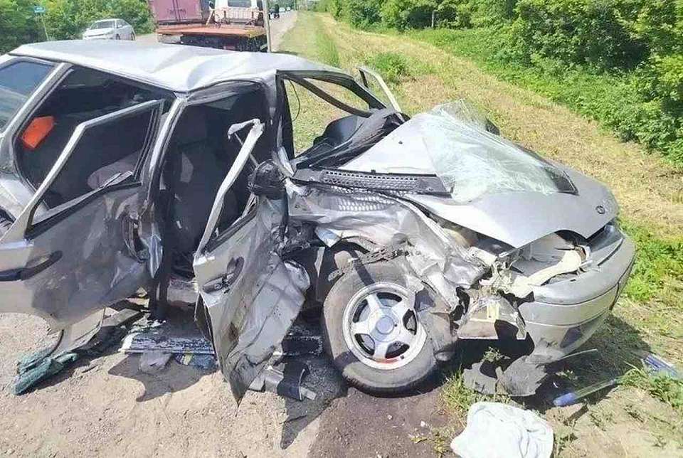 Женщина и двое детей пострадали в ДТП на воронежской трассе