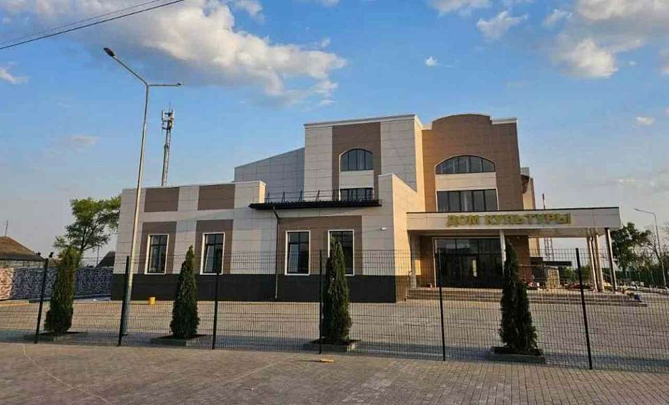 Под Воронежем открыли новый Дом культуры