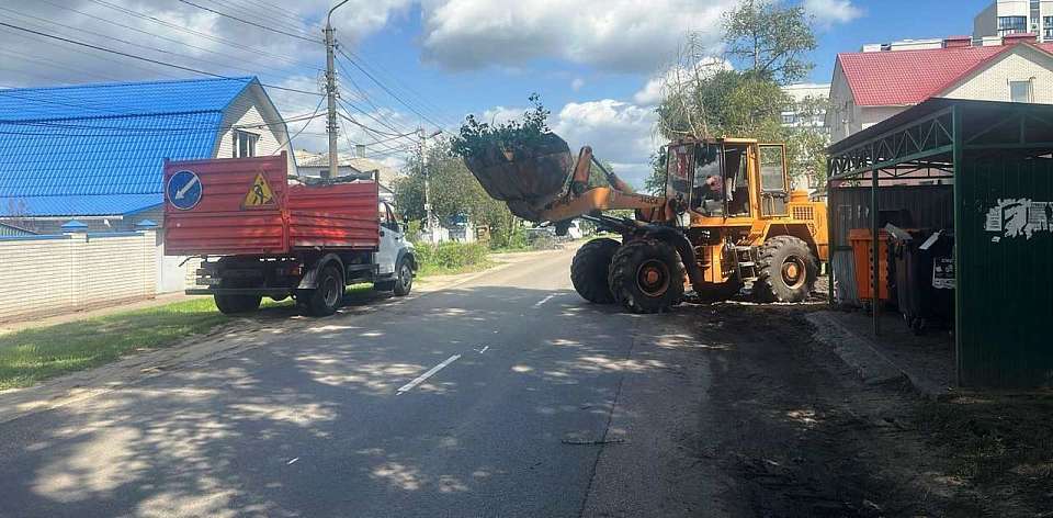 В Ленинском районе чистоту и порядок обеспечивает комбинат благоустройства