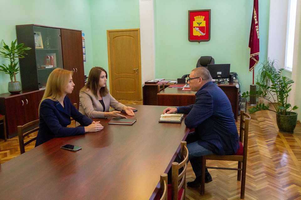 Глава Ленинского района Сергей Ситников встретился с депутатами Воронежской облдумы 