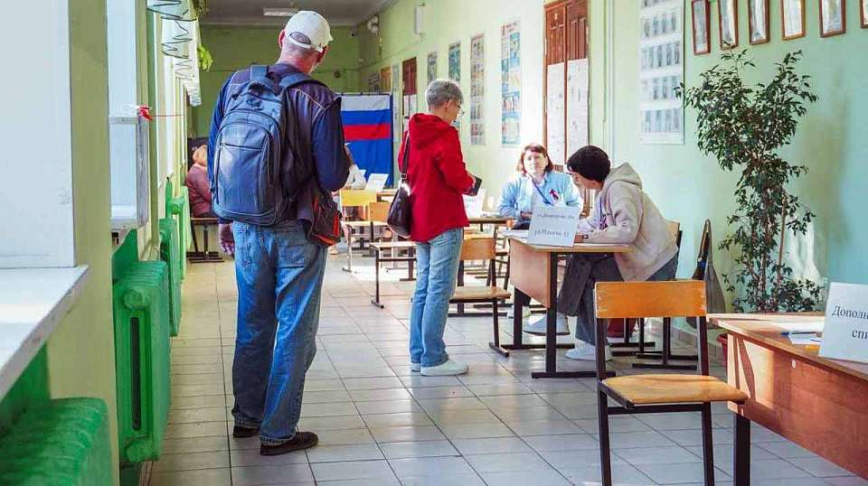 Явка в первый день голосования на выборах в Воронежской области превысила 44%