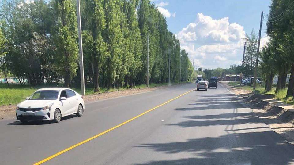 Досрочно открыли движение по проезду Разумова по поручению мэра Воронежа Вадима Кстенина