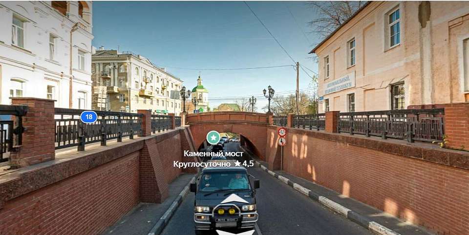 Возле Каменного моста в Воронеже частично ограничили движение