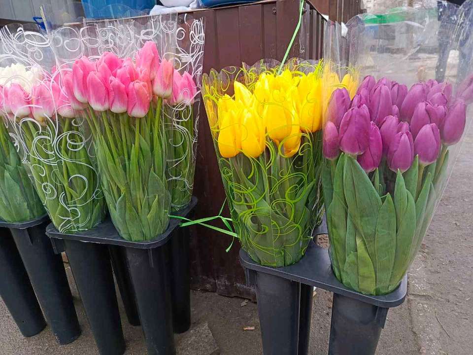 К 2,3 тысячи рублей приблизится цена букета цветов к 8 Марта в Воронеже