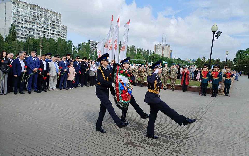 В Коминтерновском районе почтили память героев войны
