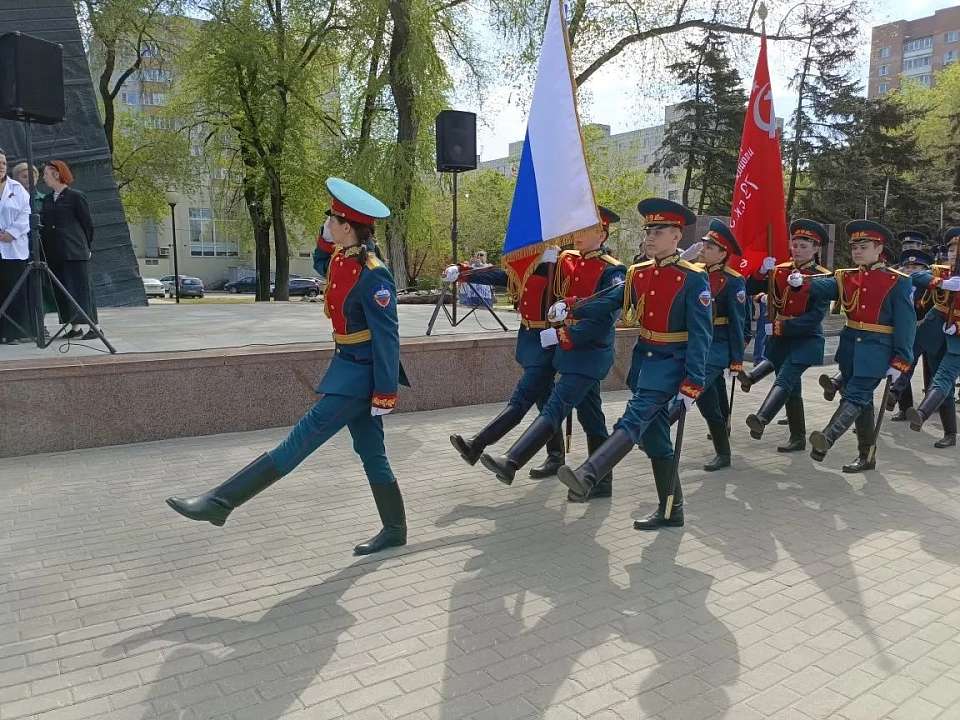 В Коминтерновском районе почтили память героев Великой Отечественной войны