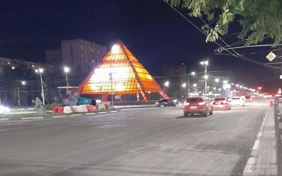 Ночью открыли движение по Московскому проспекту в Воронеже