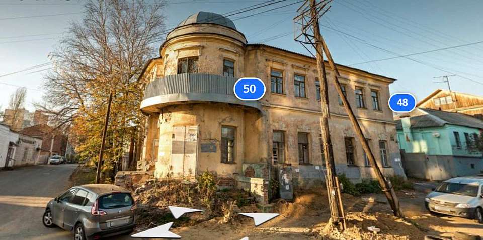 Вновь пытаются продать разрушающийся исторический дом Путинцевой в Воронеже