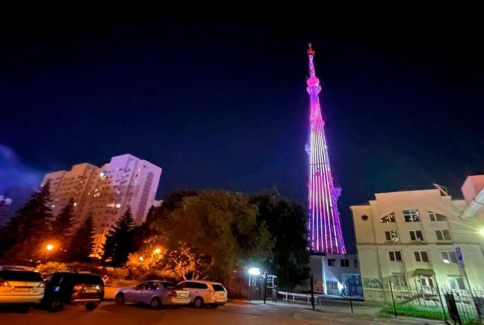 Телебашня Воронежа засияет триколором в честь Дня России