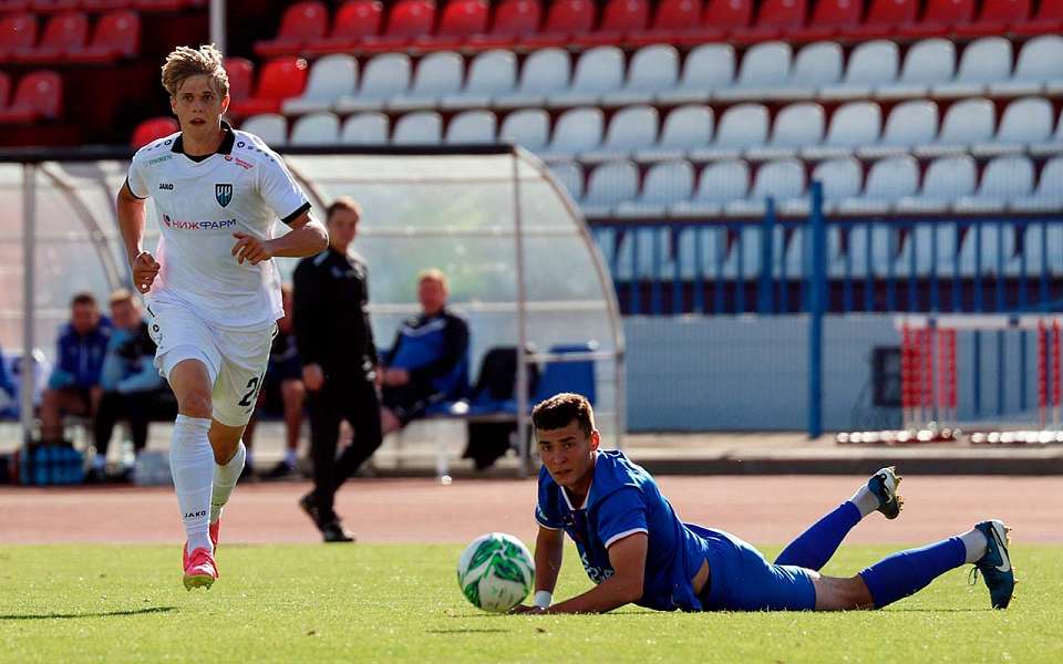 Молодежки «Нижнего Новгорода» и воронежского «Факела» не выявили победителя