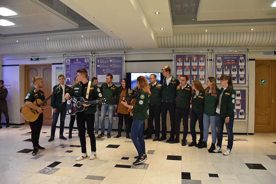 В Железнодорожном районе отметили 100-летие комсомола