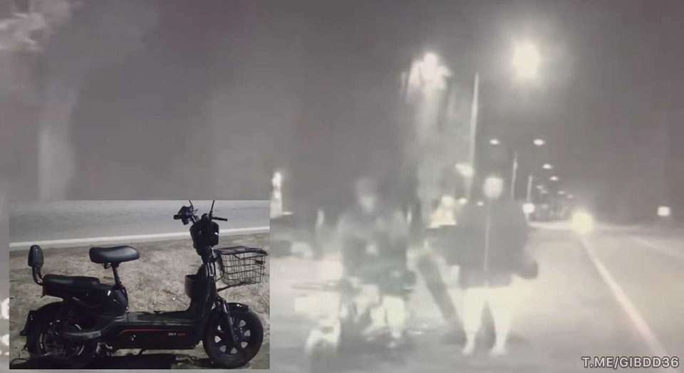 Воронежские сотрудники ГИБДД поймали пьяного водителя мощного электросамоката