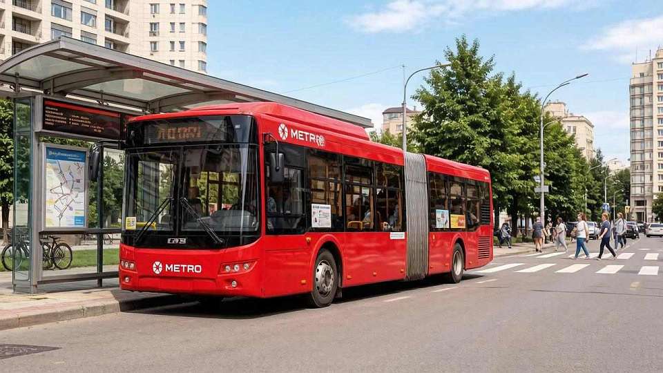 Новые остановки метробуса устанавливают в Воронеже взамен прежних