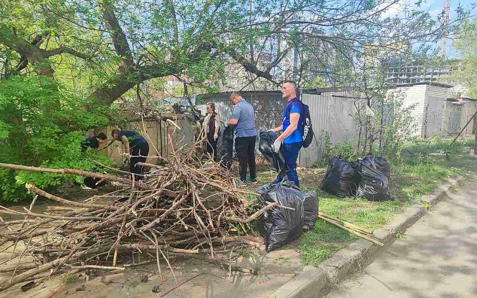 На территории района продолжается интенсивное наведение порядка