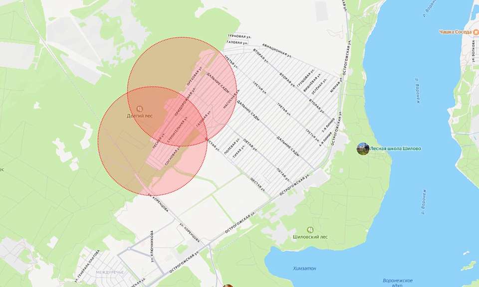 Масштабные ограничения и эвакуация объявлены в Воронеже из-за подрыва обломков ракет