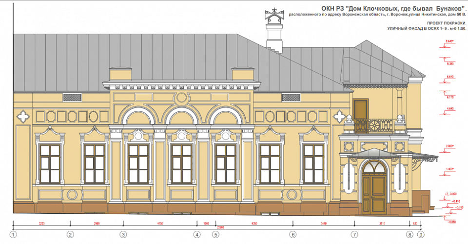 Проект восстановления пострадавшего от пожара Дома купцов Клочковых согласовали в Воронеже