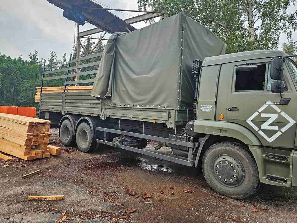 На фронт отправилась очередная партия гуманитарной помощи