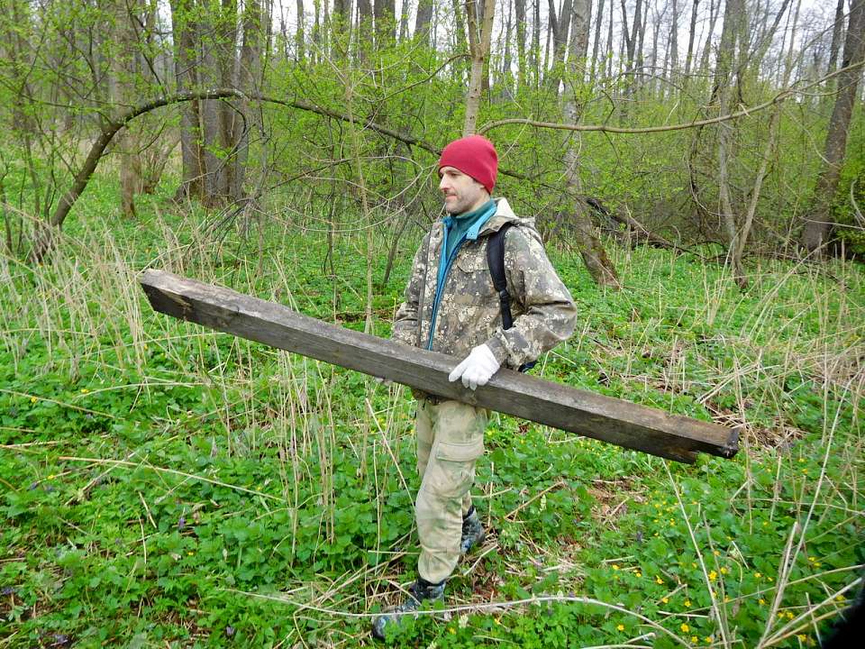 Наедине с природой. В Воронежском заповеднике прошел субботник