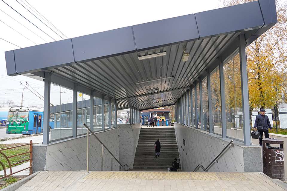 В Воронеже завершено обновление подземного перехода на Московском проспекте