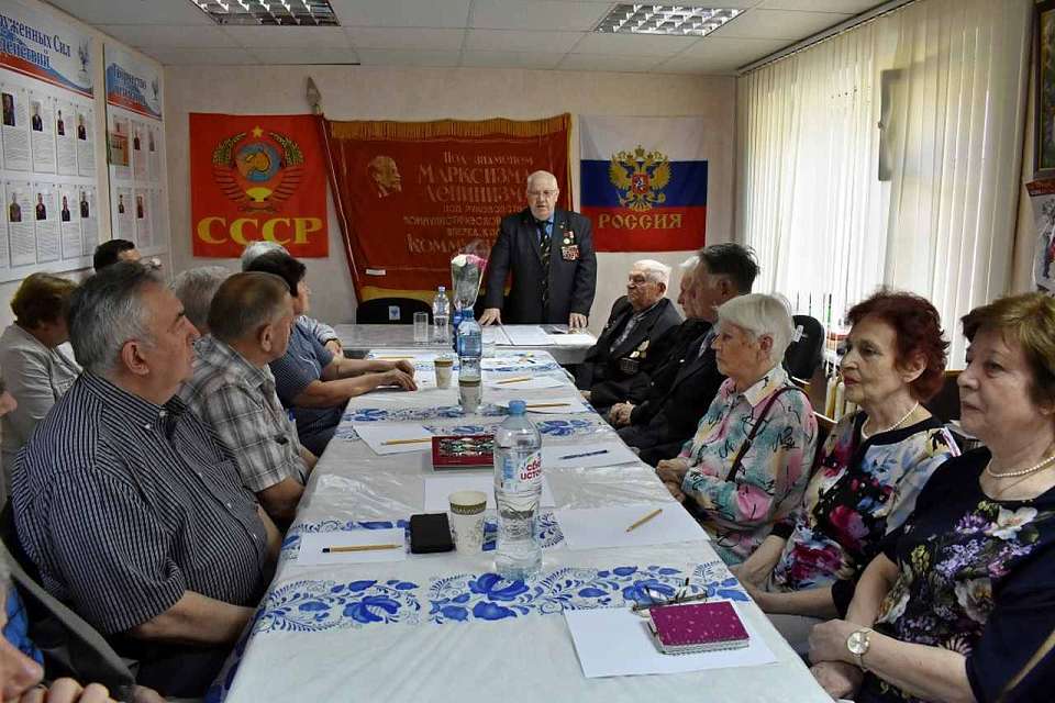 В Ленинском районе прошел пленум Совета ветеранов