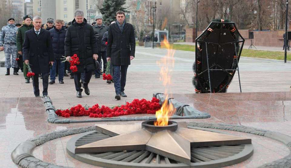 Память Неизвестного солдата почтили в Воронеже