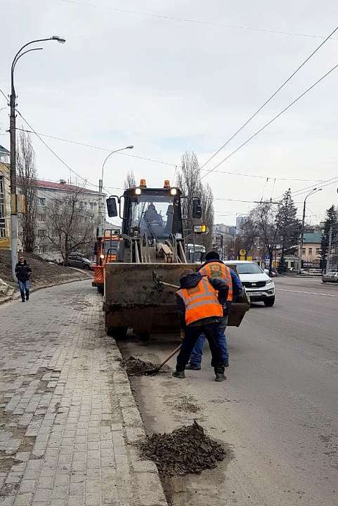 В Центральном районе прошел первый весенний санитарный день