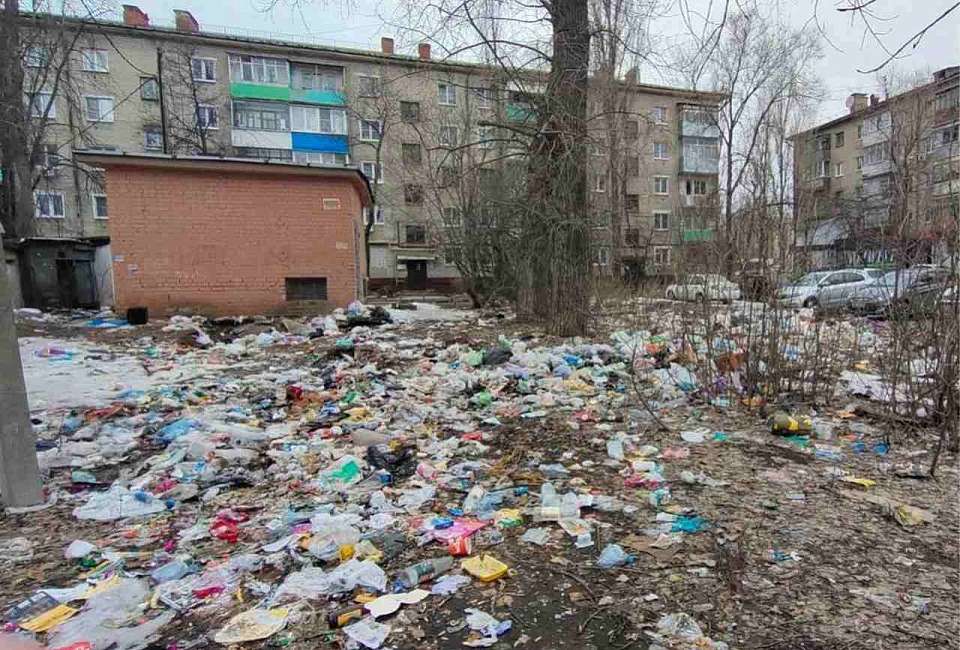На стихийную свалку в Левобережном районе пожаловались воронежцы