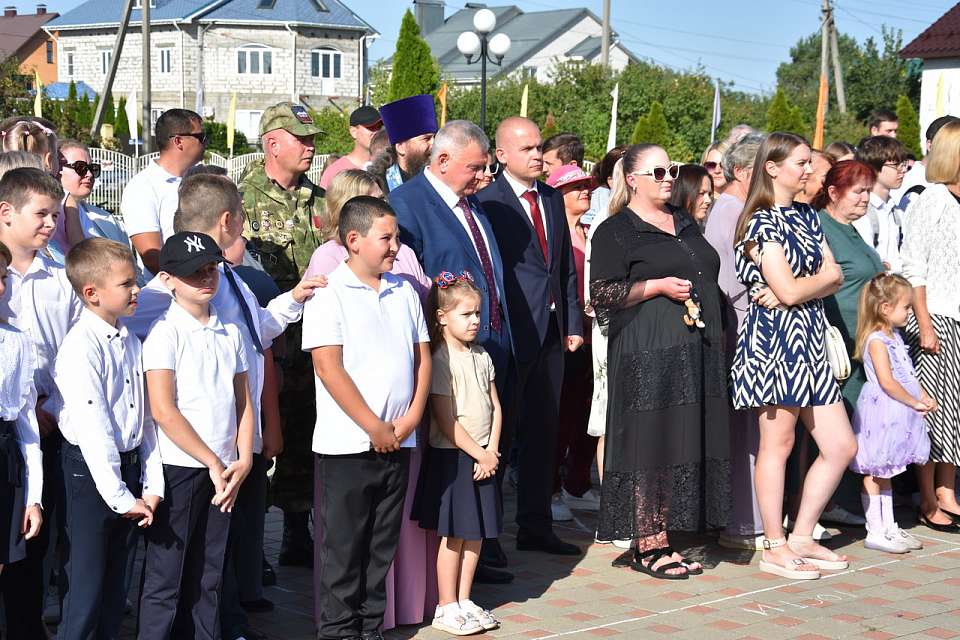 Школьные звонки прозвучали в Железнодорожном районе