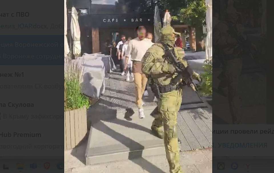 Рейд по мигрантам провели полицейские в центре Воронежа