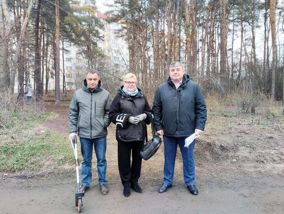 В Воронеже пешеходная дорожка соединит ул. Перхоровича с микрорайоном Первое Мая