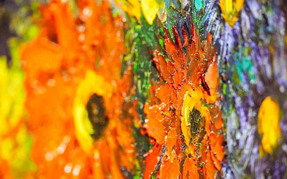  В музее Крамского открылась выставка воронежского художника Романа Серебрянского