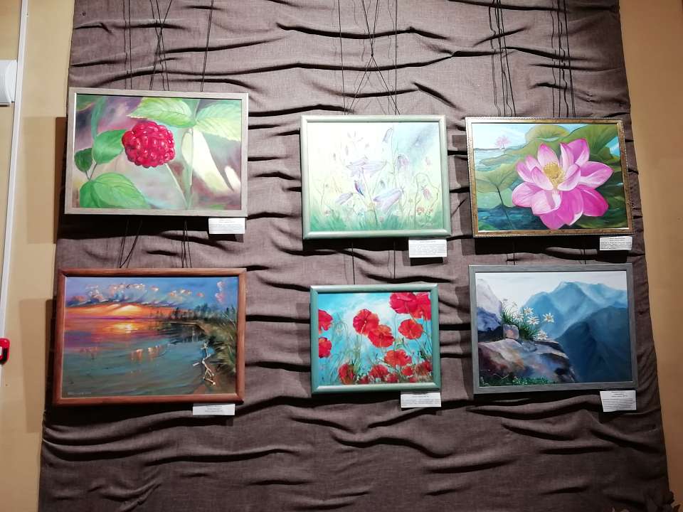 В Коминтерновской управе Воронежа открылась выставка экологической  живописи