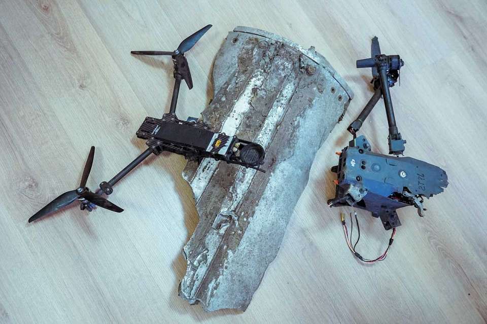 Строящуюся многоэтажку повредили обломки БПЛА в Воронеже