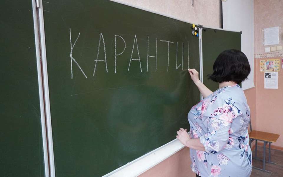 На карантин отправили учеников 602 классов в Воронеже