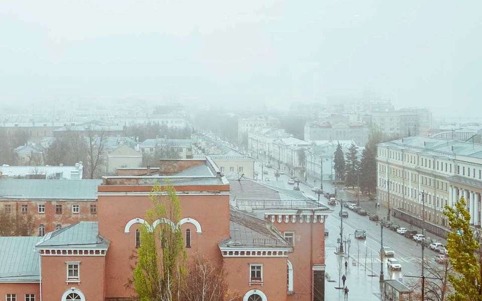 Туман накроет Воронеж на 12 часов
